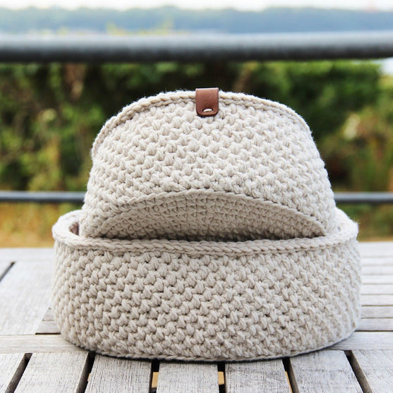 

Moss Stitch Kurve - Runde
1