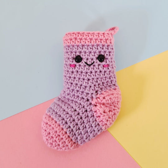 Kawaii Christmas Stocking - Ophæng