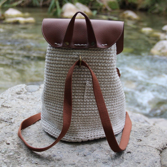 

Taske Flap m/Magnetisk Knap - Brun/Bronze - Go Handmade
3