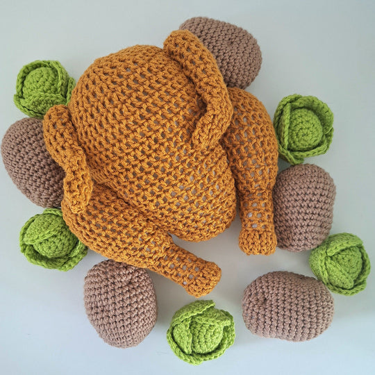 Kylling med rosenkål og kartofler