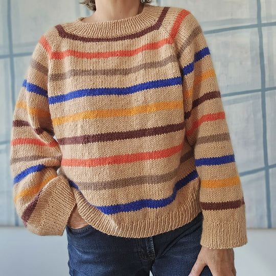 Vandrette Linjer - Sweater