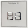 

Metal Spænde 25 x 19 mm - Flere farver - Go Handmade
1