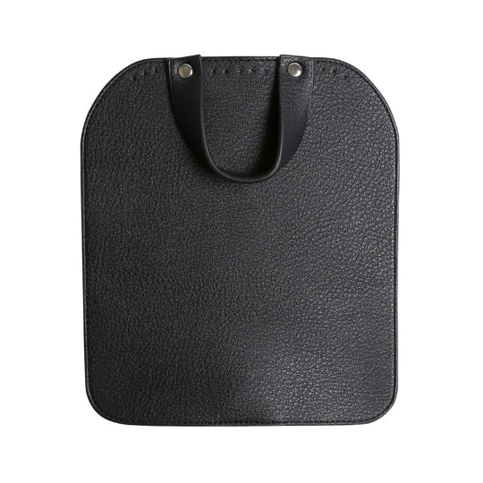 Taske Flap m/Magnetisk Knap - Black/Silver - Go Handmade