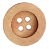 

Træknapper - Round Groove - Lyse - Go Handmade
4
