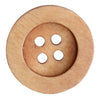 

Træknapper - Round Groove - Lyse - Go Handmade
4
