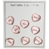 

Hjerte Knapper - 8 stk. - Go Handmade
1