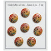 

Regnbue Knapper - 15 mm - Go Handmade
1