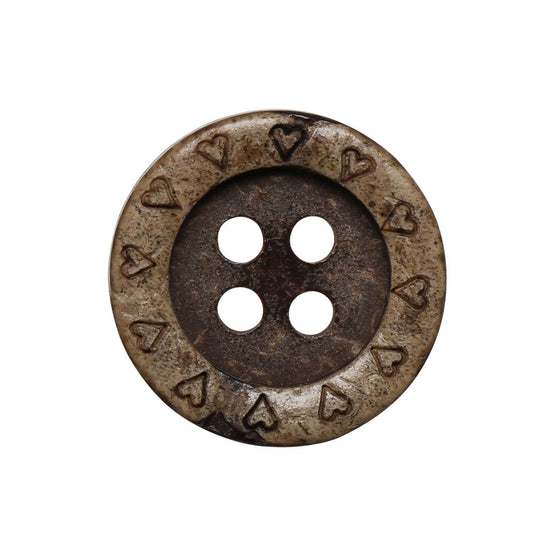 

Kokos Knapper - Hjerter - Go Handmade
3