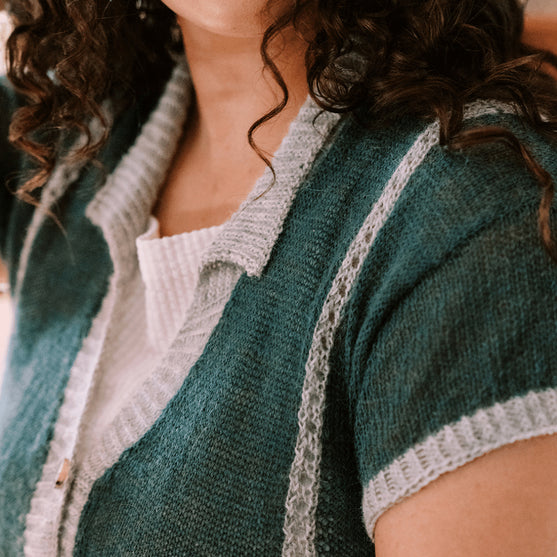 

Diaphane Top - Bluse med Knapper
8