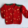 

Strawberry - Børnecardigan
1