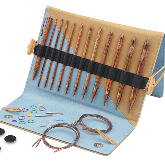 

Ginger - Udskifteligt Afghan/Tunesisk Hæklenålesæt - KnitPro
1