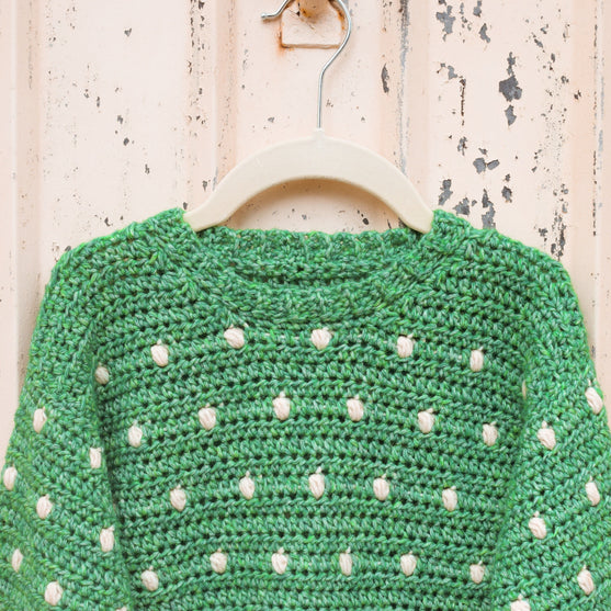 

Cotton Candy Dot - Børnesweater
3