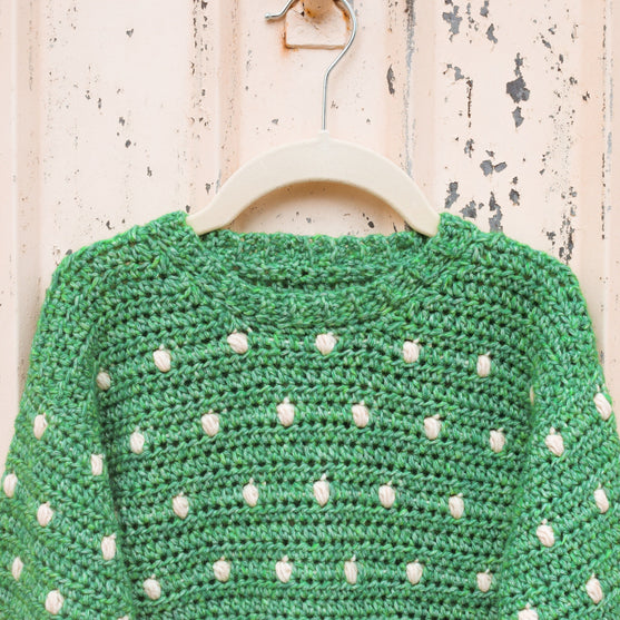 

Cotton Candy Dot - Børnesweater
3