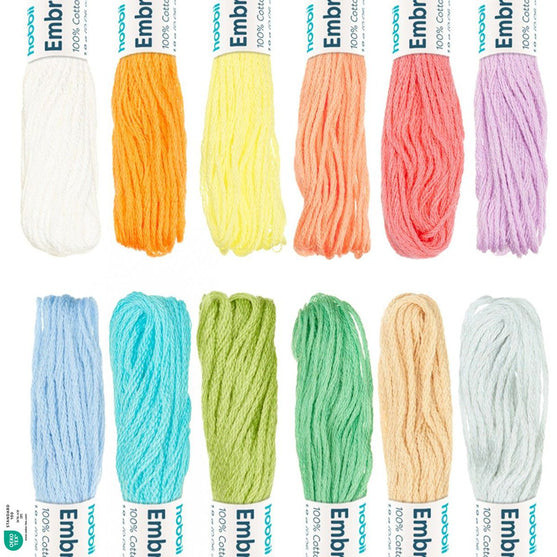 

Embroidery Yarn Color Pack (Broderigarn) - Hobbii
1