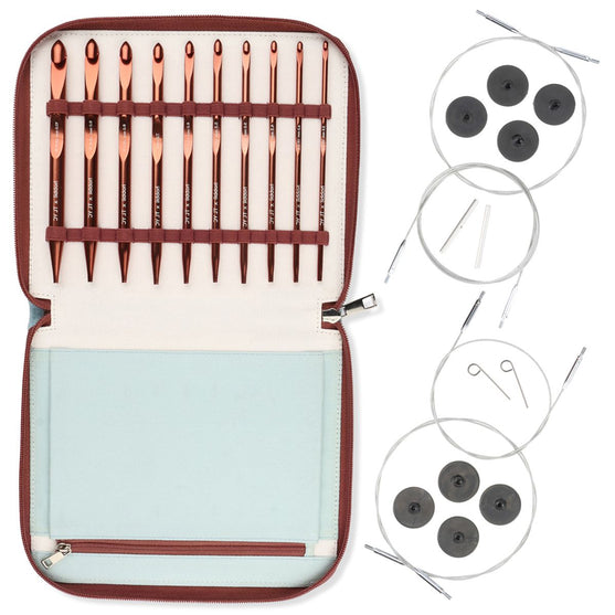 

Udskifteligt Afghan/Tunesisk Hæklenålesæt - Hobbii X TL Yarn Crafts
1