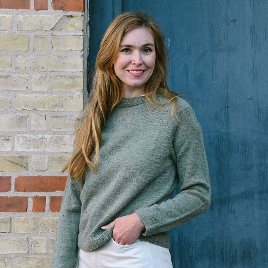 Mette Tweed - Topdown Bluse
