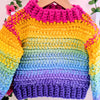 

Cosy Rainbow Jumper - Børnesweater
3