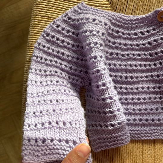 Easy Spring Cardigan Baby