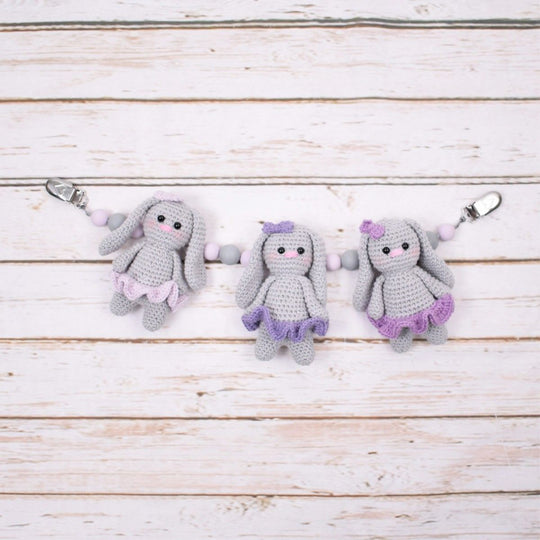 Baby Bunnies - Barnevognskæde - Girls