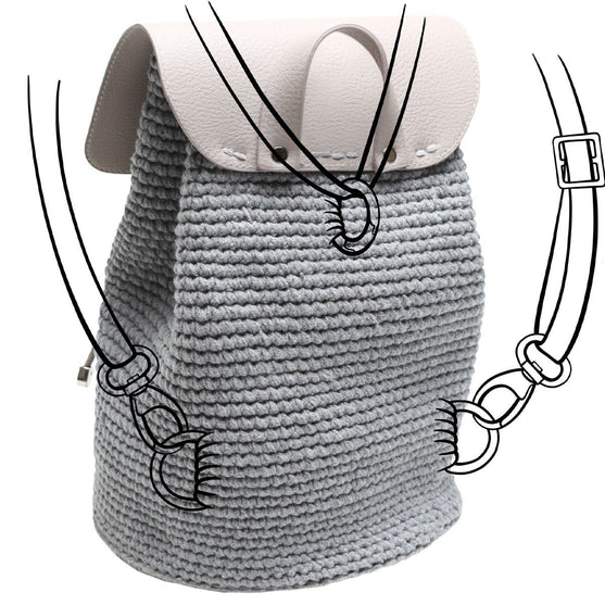 

Tasker med PU læderbunde
6