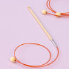 

Bamboo Tunesisk Hæklenål med Wire - 50 cm - Hobbii
5