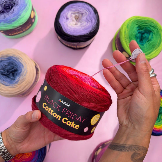 

Black Friday Cotton Cake (Limited Edition) - Hobbii
4