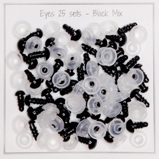 Sikkerhedsøjne - Mixpakke - Go Handmade