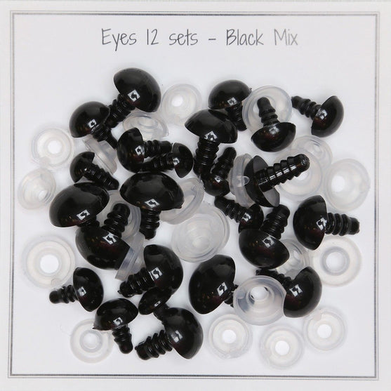 

Sikkerhedsøjne - Mixpakke - Go Handmade
1