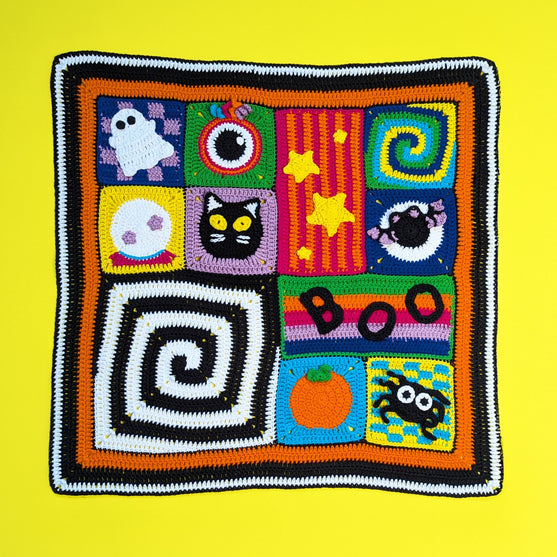 

Baby Boo Blanket - Halloween Babytæppe
1