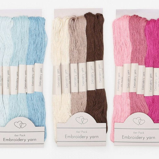 

Broderigarn 6-pak - Go Handmade
1