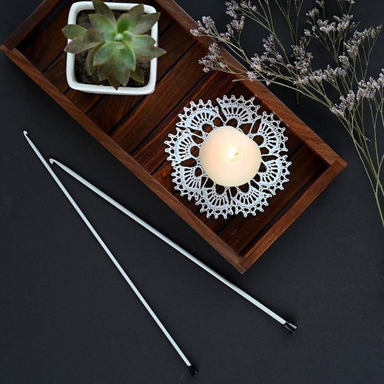 

Aluminium Afghan/Tunesisk Hæklenål - KnitPro
2