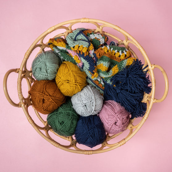 

Happy Squares - Tørklæde
7