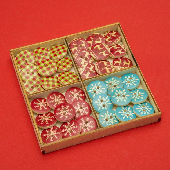 

Træknapper - Jul - 18 mm - Hobbii
4