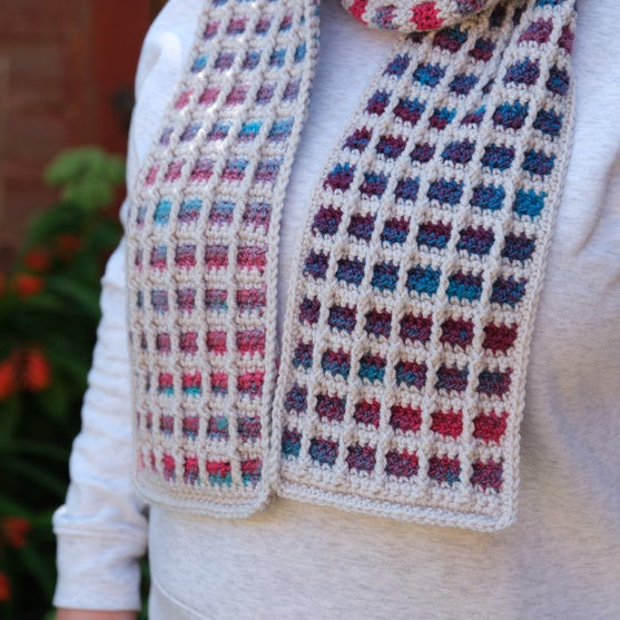 

Neon Grid - Halstørklæde
4