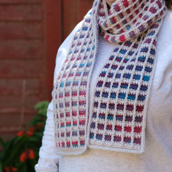 

Neon Grid - Halstørklæde
3