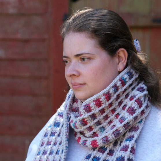 

Neon Grid - Halstørklæde
5