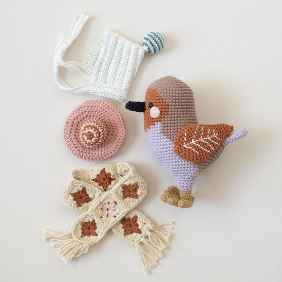 

3. søndag i advent - Amigurumi - Grayson Robin
3