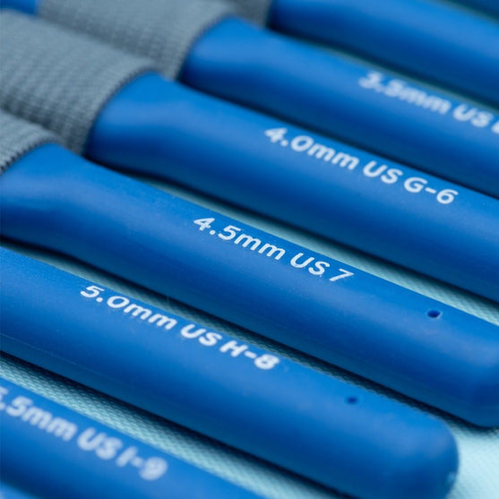 

Cosmo Hæklenålesæt - 9 Størrelser - Indigo - Hobbii
6