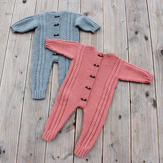 Cosy Baby Køredragt (Strik)