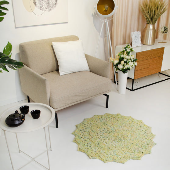 

Soft Mandala - Gulvtæppe
1