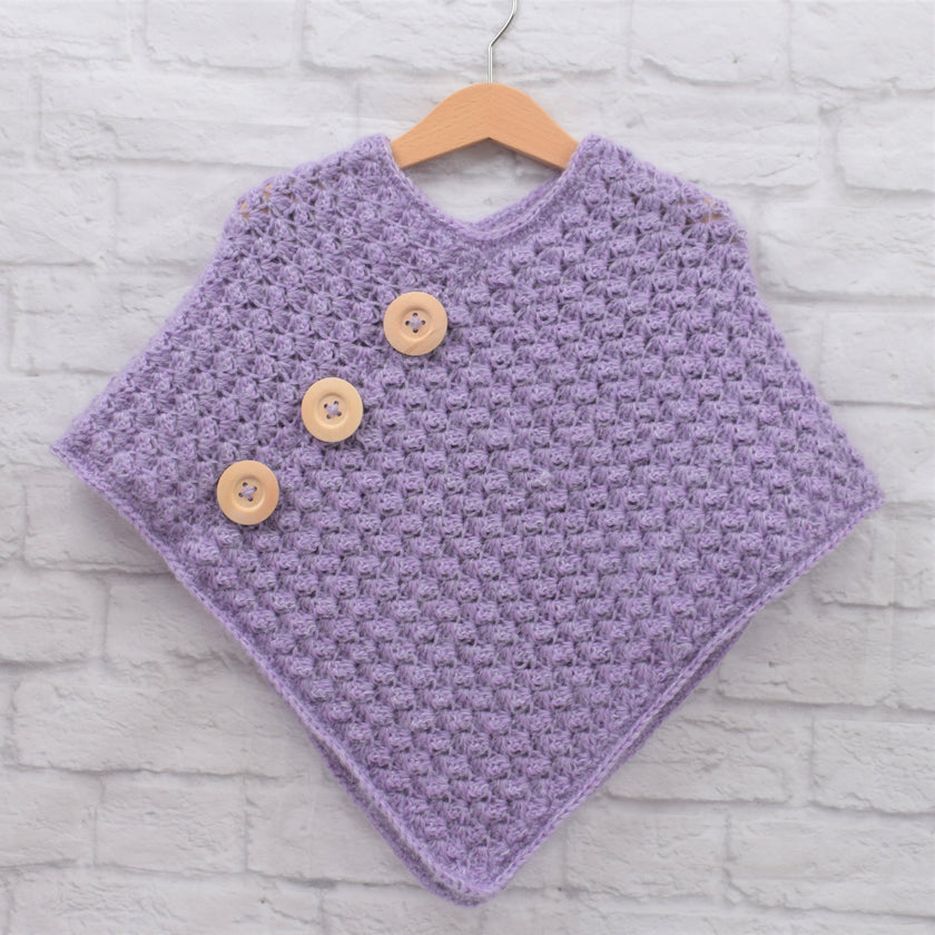 Winter Shells Poncho - Barn - Evergreen – Hobbii