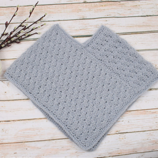 Winter Shells Poncho - Barn - Evergreen