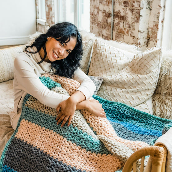 

Sherbet Afghan - Tæppe
2