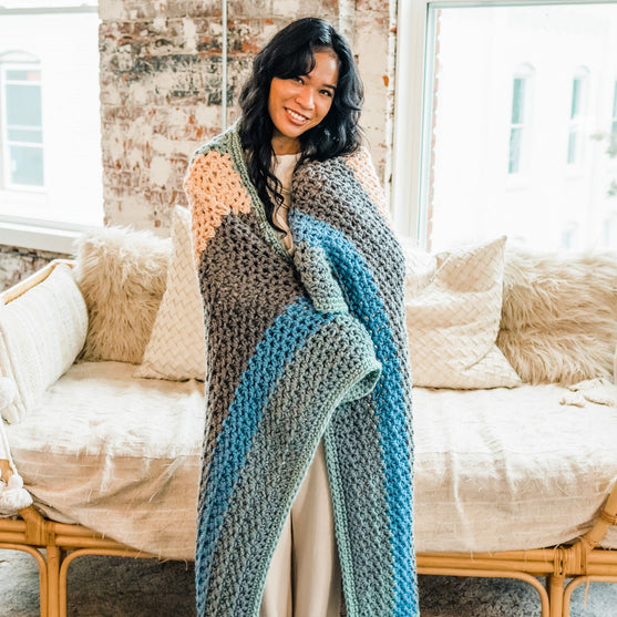 

Sherbet Afghan - Tæppe
3