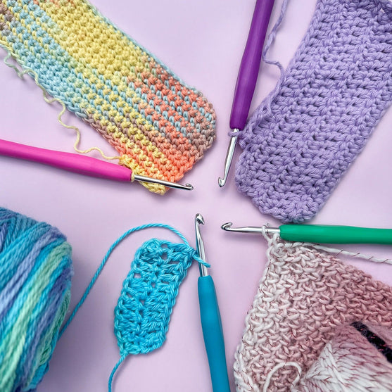 

Easy Touch Hæklenålesæt - 11 størrelser - Hobbii
12