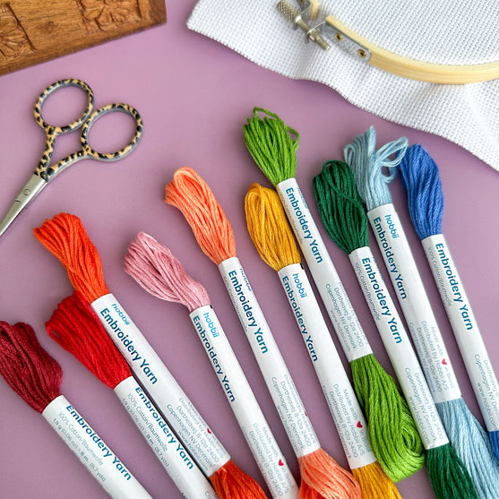 

Embroidery Yarn Color Pack (Broderigarn) - Hobbii
3