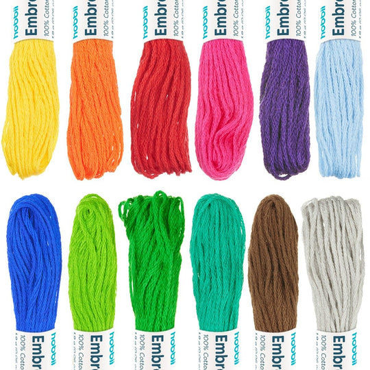 Embroidery Yarn Color Pack (Broderigarn) - Hobbii