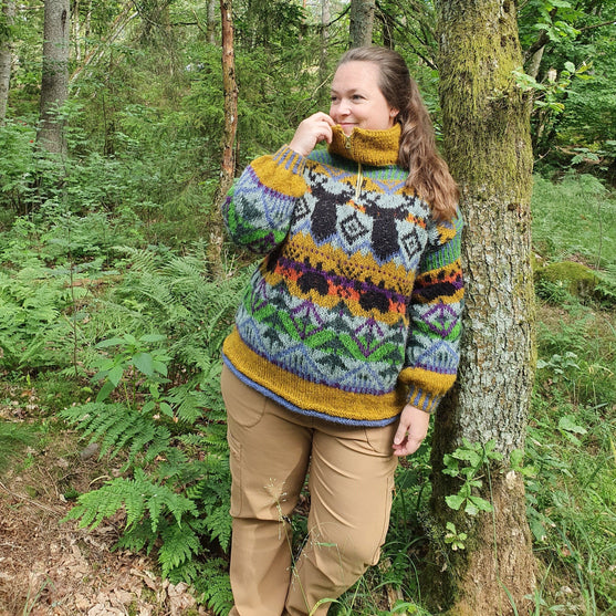 

Fauna - Sweater med lynlåskrave
1