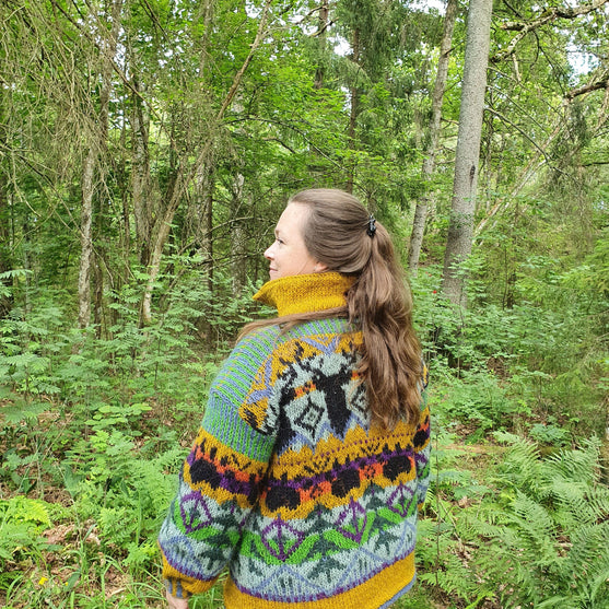 

Fauna - Sweater med lynlåskrave
2