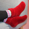 

Sofasokker - Strikkede Sokker
1